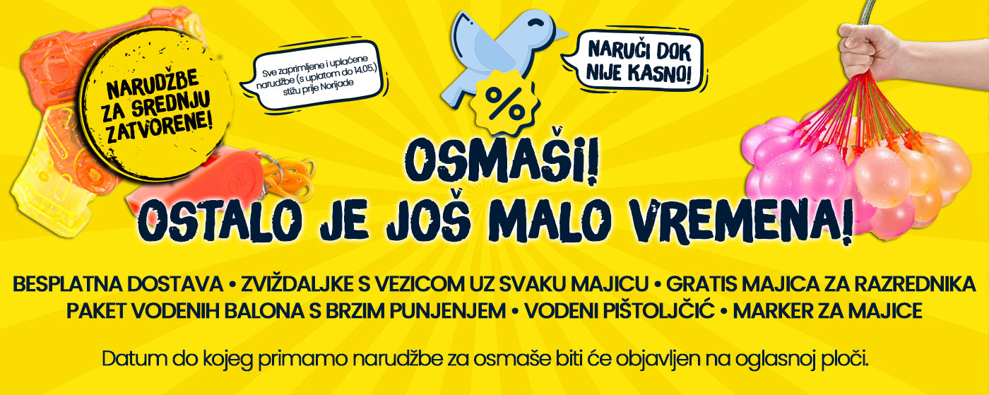 Što prije naručiš majice za maturante sa svojim natpisima to povoljnije prođeš