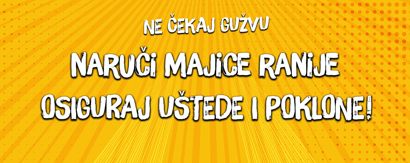 Što prije naručiš majice za maturante sa svojim natpisima to povoljnije prođeš